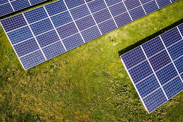 Imagen de un parque fotovoltaico