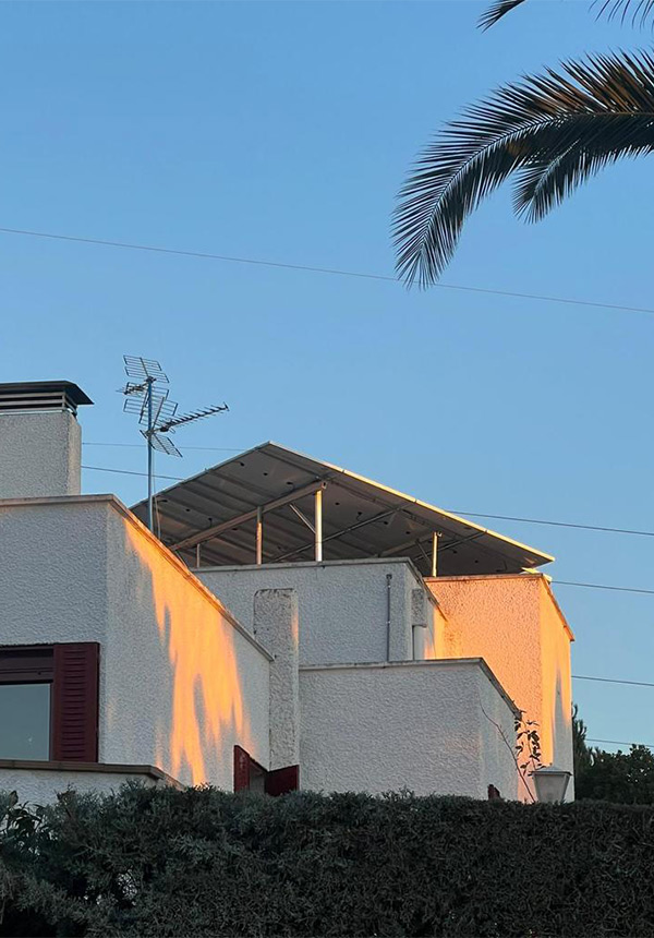 Imagen de una instalación de placas solares en Villaviciosa de Odón
